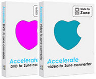 Accelerate DVD to Zune Converter + Video screenshot